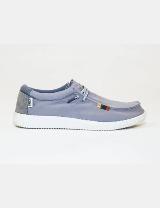 Zapatos Pitas Wallaby Flag Gris - Diseño de Bandera - 1