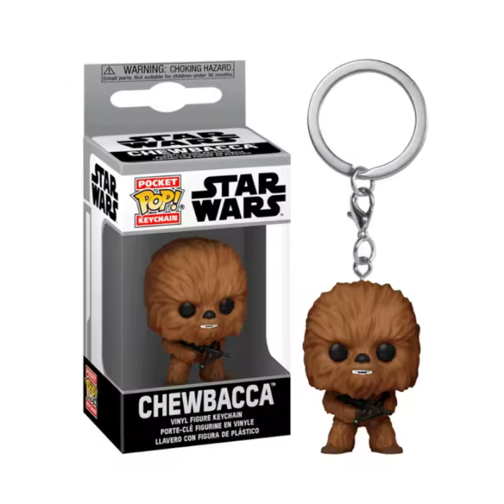Funko Pop! Keychain Llavero Star Wars, Chewbacca - 1