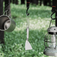 Cuchara De Frying Con Mango Plegable De Titanio Boundless Voyage Para Cocina Al Aire Libre Y Camping Ti1076T Utensilio De Cocina Plegable - details 5