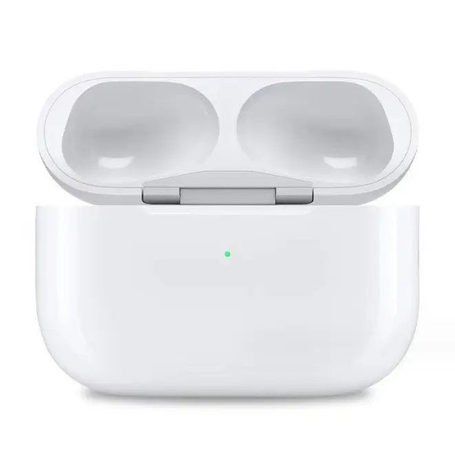 Compatible con el segundo estuche de carga de AirPods Pro, reemplazo del estuche de carga inalámbrica para el estuche de AirPod Pro, compatibilidad con el botón de sincronización Bluetooth - 1