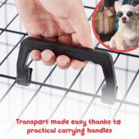 AREBOS Jaula para perros S Caja de transporte para perros Caja celosía plegable - details 28