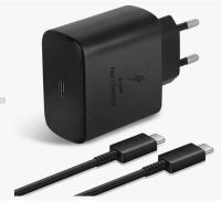 Cargador Rápido USB-C 45W PD 3.0 para Samsung Galaxy S22/S21/S20/Note 10+/Tab S8/S7 - Incluye Cable Tipo C 1m, 3X Más Veloz, PPS y Protecciones Múltiples - details 0