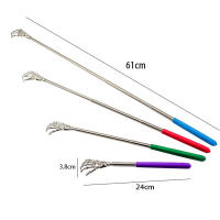 Masajeador De Espalda Telescopio En Acero Inoxidable Scratcher Extensible Alivio Del Picor Regalo Para Hombres Adultos Herramienta De Masaje Para El Cuerpo - details 2
