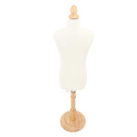 Elegante Torso De Hombre Maniquí Con Soporte Fácil De Montar Para Diseño Material De Madera Sin Químicos Peligrosos - details 9