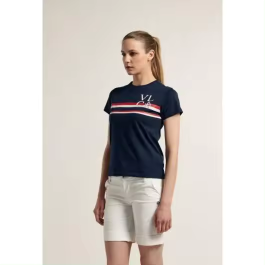 Camiseta azul marino modelo bandera Valecuatro - 1