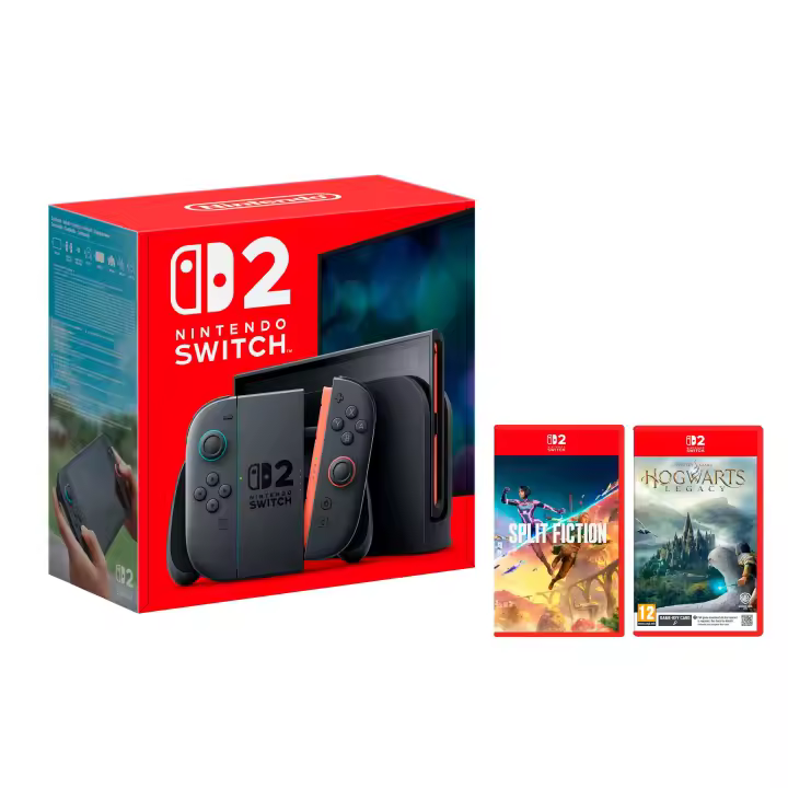 Nintendo Switch 2 Consola + Hogwarts Legacy + Split Fiction - 1