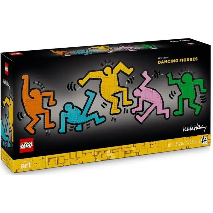 Lego Art Keith Haring: Figuras Danzantes Juguetes LEGO - 1