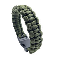 Brazalete De Sobrevivencia Para Camping Y Emergencias Al Aire Libre Con Cuerda Paracord De 7 Núcleos De 23cm Herramientas De Escape Y Paraguas - details 9