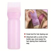 Botella De Tinte Para Pelo 120ml 4.06oz Aplicador De Squeeze Botella De Plástico Para Aceite Y Tintes Herramienta De Teñido Y Estilizado Del Cabello - details 5