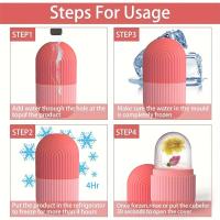Rodillo De Hielo Para El Rostro Y Los Ojos Herramienta De Cuidado De La Piel Rodillo De Belleza SPA Gua Sha Para Masajear La Piel - details 4