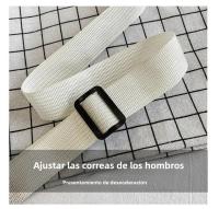 Bolso Transversal De Dumpling Para Mujer Gran Capacidad De Viaje Color Sólido Bolsa De Pecho Diseñada Para Mujeres Diario Calle Fanny Packs - details 4