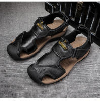 Sandalias De Verano Para Hombre Zapatos Planos Casuales Cómodos Y Antideslizantes Sandalias De Playa Ligeros Con Cordones Material Superior De Cuero Artificial Y Suela EVA - details 15