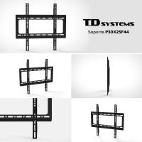 Soporte de TV pared fijo de bajo perfil para pantallas de 32 a 55 pulgadas. VESA máximo de 400 x 400 mm - TD Systems P30X25F44 - details 5