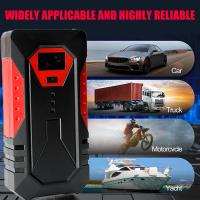 Arrancador de batería de coche 1200A, Banco de energía de 18000mAh, cargador de batería de coche diésel de gasolina, potenciador de batería automático para arrancar el coche, nuevo - details 2