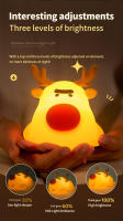 Lámpara De Mesa LED De Navidad Con Diseño De Reino De Los Viejitos Luz Nocturna De Niño Decoración Para Escritorio Dormitorio Iluminación De Calabaza Para Ambientes Infantiles - details 5