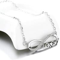 Collar con símbolo del Infinito para Mujer, símbolo del infinito en Plata - details 1