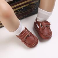 Zapatos De Bebé Para Niño En Cuero PU Formal Suela Suave Para Recién Nacidos Conjunto Polo Bautismal Infantil - details 12