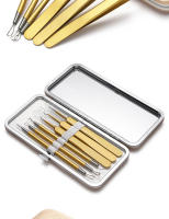 Juego De 6 Piezas De Agujas De Acné En Acero Inoxidable Herramienta De Belleza Para Eliminar Quistes Y Puntos Negros - details 13