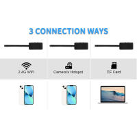 Cámara Mini HD 1080P Portátil Con Visión Nocturna WiFi modulo DIY De Movimiento Detectado Grabación En Loop Y Visión Remota - details 11
