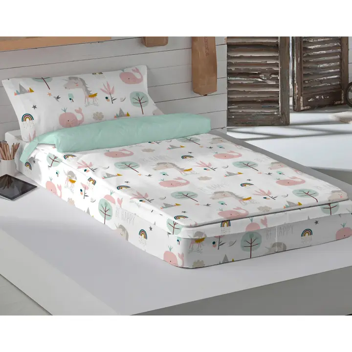 SACO NORDICO INFANTIL 100% ALGODÓN CON RELLENO RAINBOWLAND HACIENDO EL INDIO FABRICADO EN ESPAÑA - 1