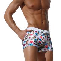 Ropa De Baño Para Hombre Shorts De Natación Con Impresiones Multiespeciales Elasticidad Para Playa Y Surf Estilo De Verano Traje De Baño Corto De Nylon Y SPANDEX - details 6