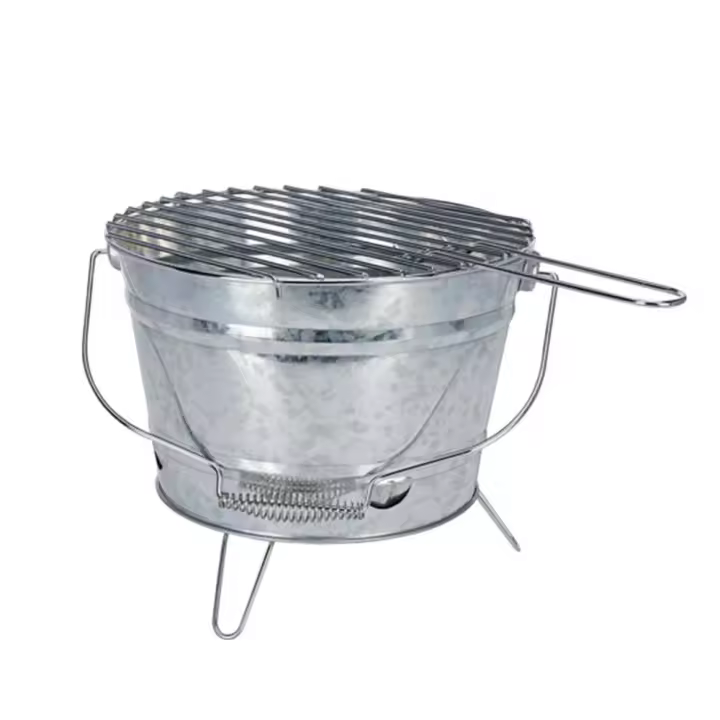 Parrilla de Barril de 28 cm para Parrilla de carbón de Mesa - 1