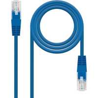 Nanocable Cable Red Latiguillo Cat.6 UTP AWG24, Azul, 25cm - details 1