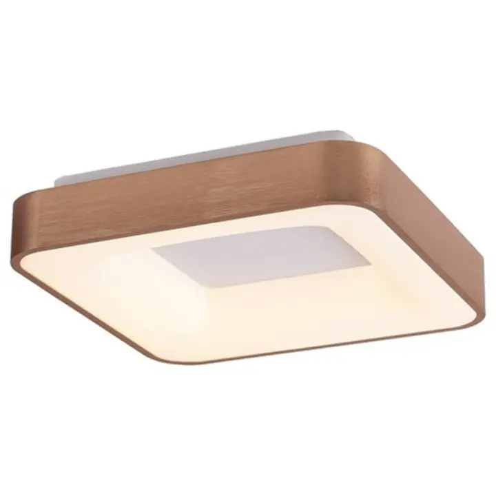 Plafón Cuadrado LED 50W 4000K Acrílico Dorado Metal IP20 CARMELLA 4000K RABALUX - 1
