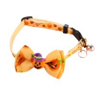 Collar De Halloween Para Gatos Con Campana Lazo Ajustable Con Hebilla De Seguridad Para Perros Y Gatos Mediano Tamaño Adorno De Novia Para Chihuahua Accesorios Para Mascotas - details 3