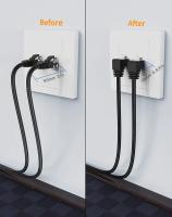 Banner - Cable de red UTP CAT5E 2x 90 grados