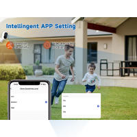 Cámara De Seguridad Inalámbrica Exterior 2K 3MP Con Luz De Luces Y Silbato Sirena Audio Bidireccional Impermeable Cámara IP WiFi Con Batería - details 4