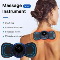 Mini Masajeador Eléctrico De Cuello Portátil USB Para Alivio Del Dolor Multi-function Inteligente De Cervical - details 1