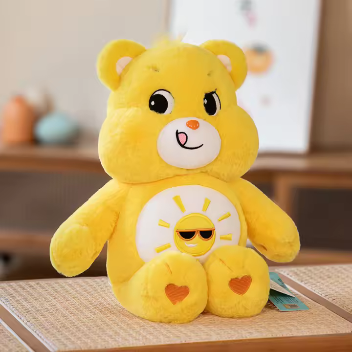 Muñecos De Peluche Care Bears En 8 Colores Juguetes Suaves Y Lindos Para Niños Y Niñas Regalo De Cumpleaños O Navidad Almohada De Descanso Para Dormir - 1