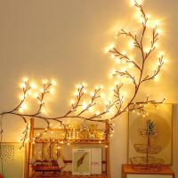 Cordón De LED DIY 45/144 Vinatera Para Decoración De Bodas Y Fiestas Luz De Ambiente Para Pared Y Dormitorio Con Longitud De 150 Cm - details 0