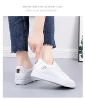 Zapatos De Mujer En PU Cuero Sintético Con Bordado Blancos Broderie Respirables Con Flores Y Cordones Nueva Colección Zapatos Casuales - details 7
