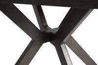 Mesa Auxiliar cuadrada de Aluminio de exterior para patio, Jardín, piscina, compañera de Interior, fácil de tener y resistente a la intemperie, gris oscuro - details 5