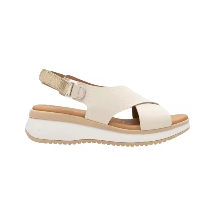 Calzado Sandalias marca Oh! My Sandals modelo 5412-Hi para mujer en color blanco - 1