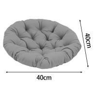 Cojín De Asiento Plegable En Forma De Huevo Transpirable Para Silla De Jardín Diametro 40cm Accesorio Para Dormitorio - details 5