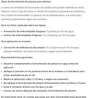 Bicarbonato de Potasio 1 KG | 100% PURO, En Polvo, USO ALIMENTARIO |fungicida | Agrobull - details 0