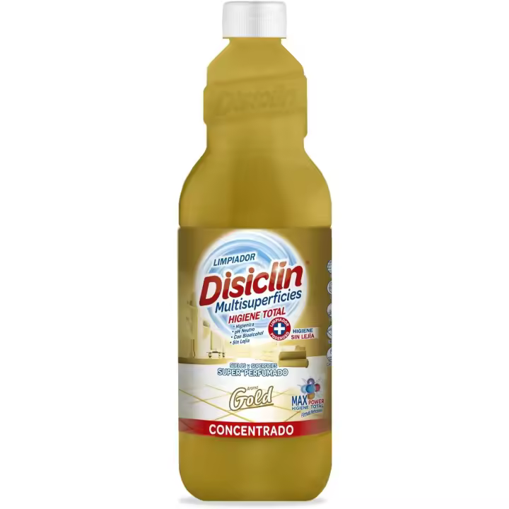 Disiclin- Fregasuelos Concentrado Higienizante, Gold 1 Litros - 1