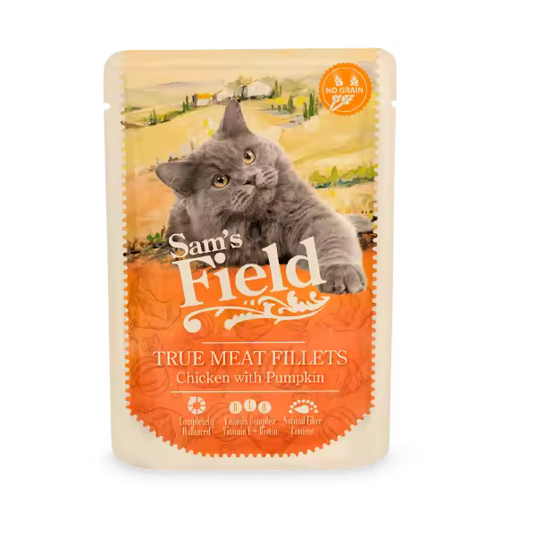 Sam's Field Pollo con calabaza 85 gr - 1