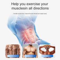 Cinturón De Masaje Eléctrico Para Músculo De ABS Estimulador De Fitness Para Adelgazamiento Y Combate Contra La Celulitis Uso Corporal Material Compuesto Tamaño Medio - details 5