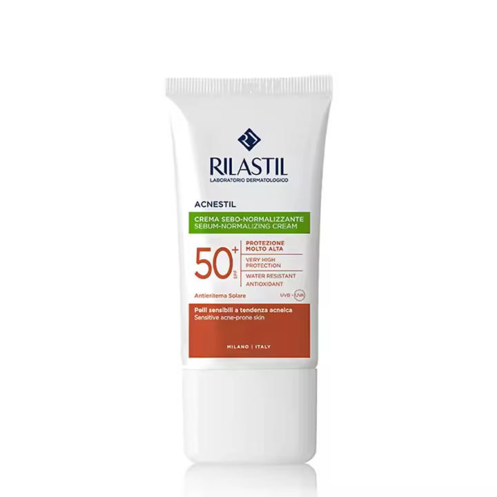 Rilastil sun system acnestil crema sebo-normalizante spf 50+ 40ml - 1