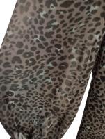 Guess vestido para mujer ,talla S oversize,animal print - details 5