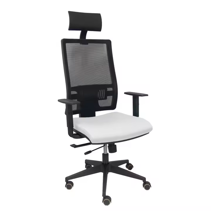 Piqueras Y Crespo Silla de Oficina Ergonómica con Brazos Regulables y Cabecero Fijo - 1