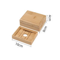 Porta Saboneta De Bambú Natural Madera Soporte Para Baño Almacenamiento Portátil Placa Caja Contenedor Decoración Del Hogar - details 52