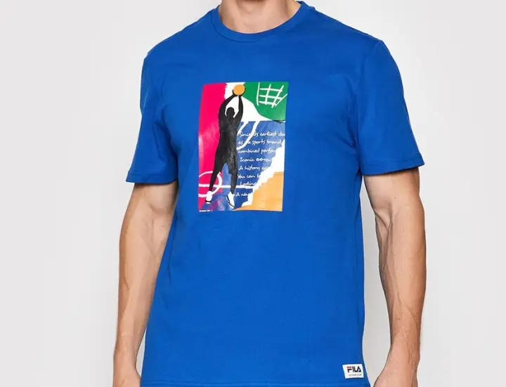 Camiseta Fila Teslic Nautical Blue - 1