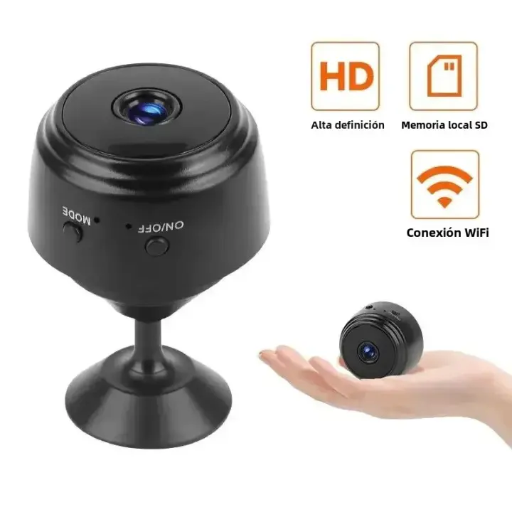 Cámara De Seguridad Inalámbrica HD A9 Wifi Monitoreo Inteligente Con Sensor Vigilancia Doméstica Cámara IP De 1080P Para Video En Internet - 1