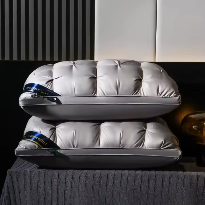 Pan trenzado tridimensional suave de doble cara lavada color sólido hotel homestay dormitorio casa almohada - 1