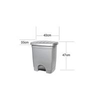 Coshano Cubo de Basura Papelera con Pedal 35L litros ecológico -SPAZIO - details 2